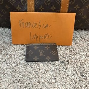 Louis Vuitton Reverse Monogram Card Holder
